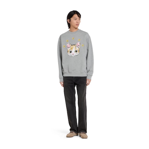 Yuko Higuchi cotton jersey sweatshirt