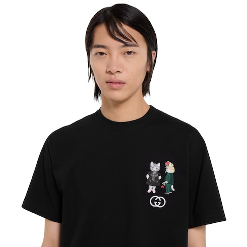 Yuko Higuchi cotton jersey T-shirt