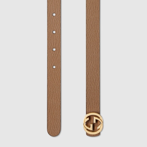 Ceinture fine réversible