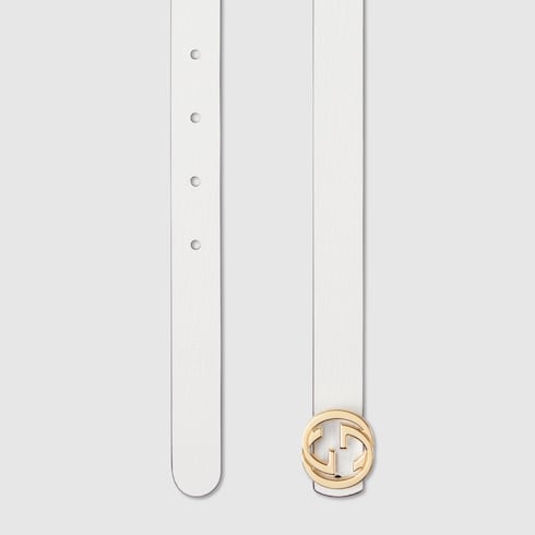 Ceinture fine réversible