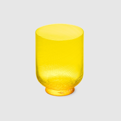 Gobelet en verre de Murano, lot de deux