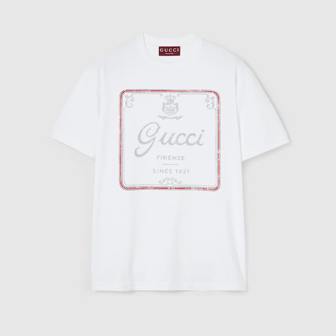 T-Shirt aus Baumwolljersey mit Print