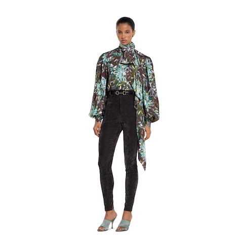 Cinturón delgado reversible con Horsebit