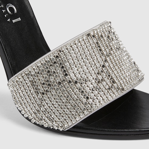 Women's crystal Bombshell slide sandal