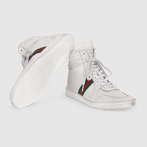 Men's Stretch high-top sneaker