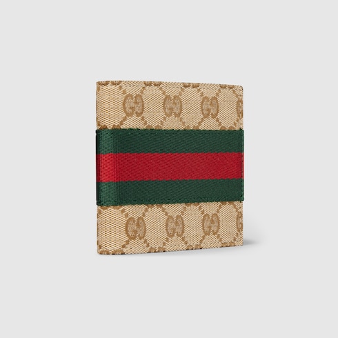 Bi-fold wallet with Web