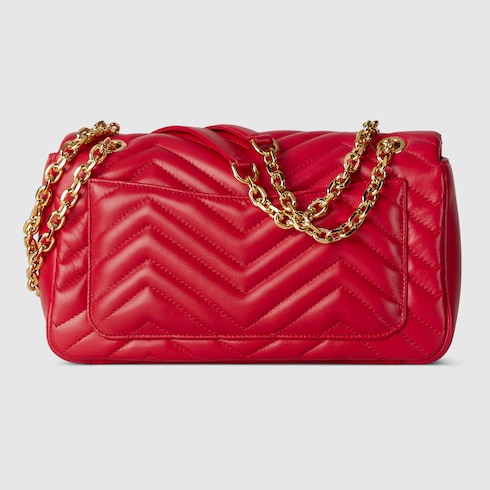 Mittelgroße GG Marmont Schultertasche