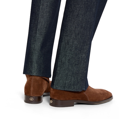 Bottines à boucles pour homme