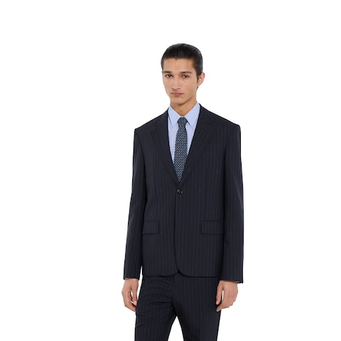 Cravate en jacquard de soie GG