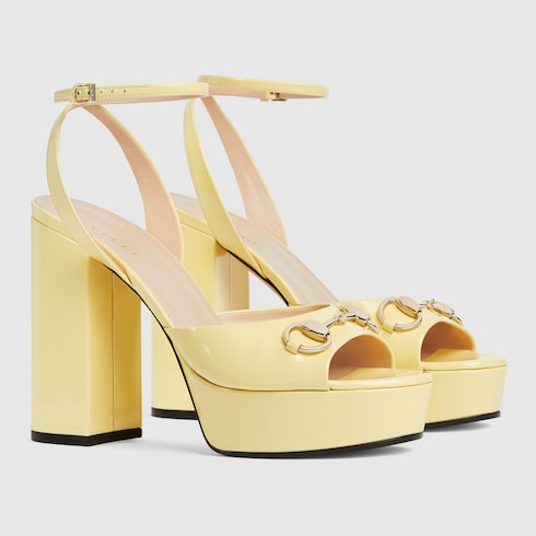 女士马衔扣防水台凉鞋