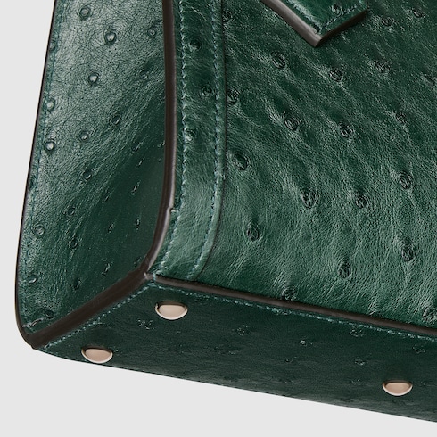 Kleiner Gucci Diana Shopper aus Straußenleder