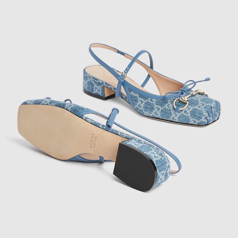 รองเท้า Women's Gucci Horsebit slingback