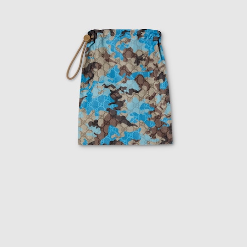 شورت سباحة من البوبلين التقني المزيّن بطبعات