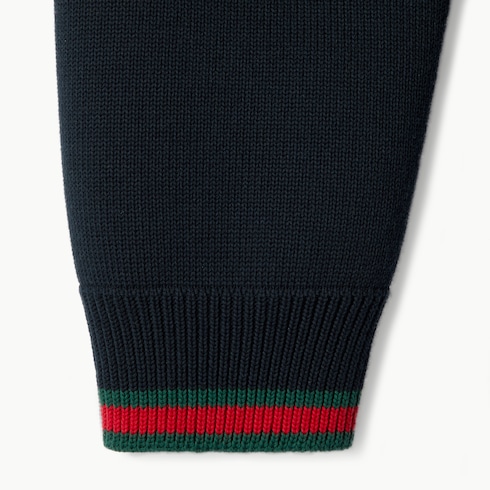 Chaqueta de aviador de piel de napa y tejido