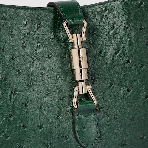 Gucci Jackie 1961 ostrich medium bag