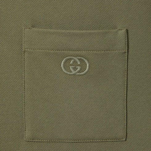 Poloshirt aus Baumwoll-Piqué mit Stickerei