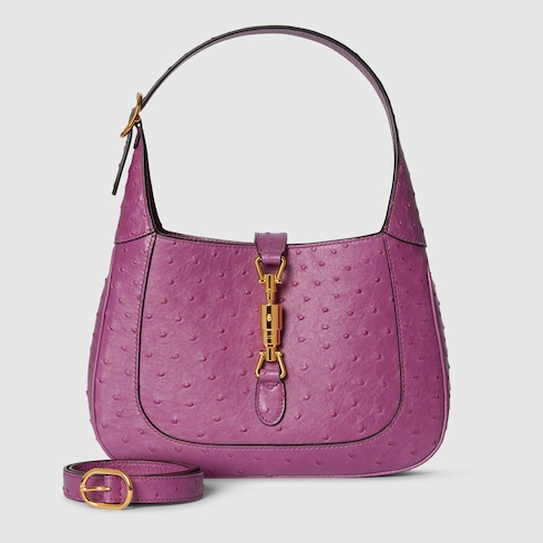 Gucci Jackie 1961 ostrich medium bag