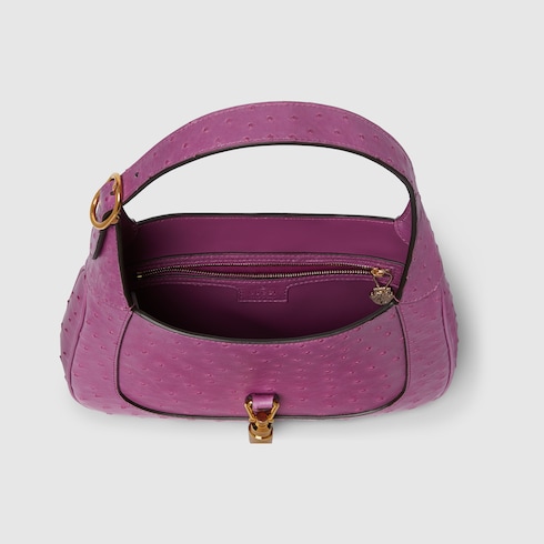 Gucci Jackie 1961 ostrich medium bag