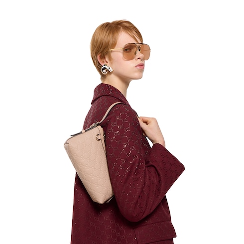 GG Emblem small shoulder bag
