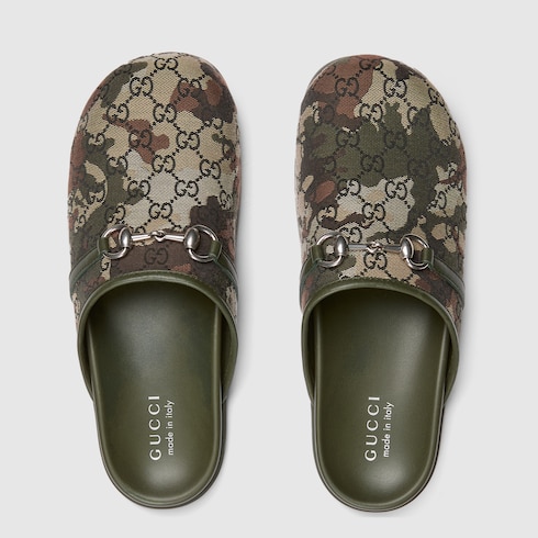 男士饰马衔扣穆勒鞋