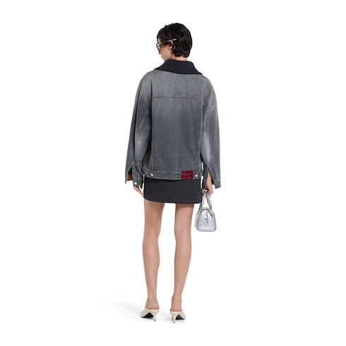 Veste en denim de coton