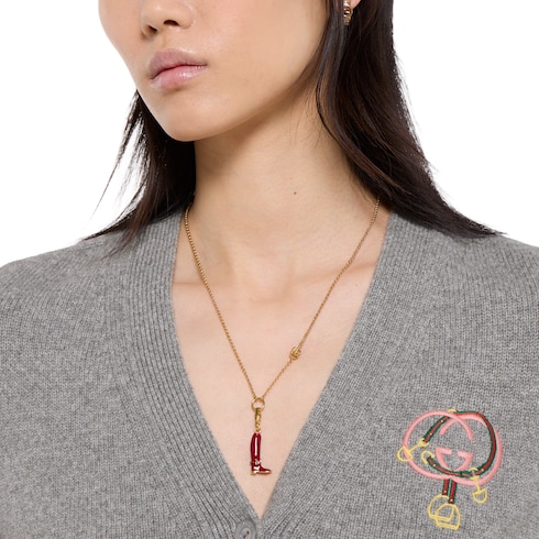 Charm Gucci Horsebit en forme de botte 