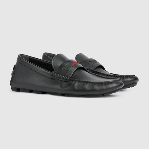 Mocasín con tribanda Web para hombre