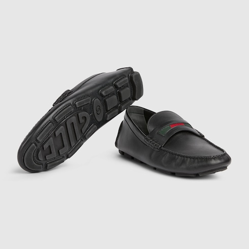 Mocassins pour homme avec détail bande Web