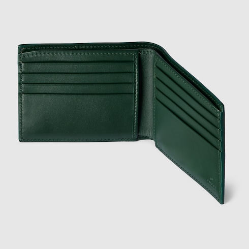 GG Faltbrieftasche mit grüner Innenseite