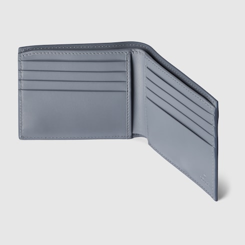 GG Faltbrieftasche mit blassblauer Innenseite