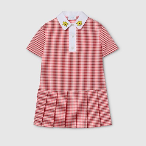 Robe pour enfant en coton vichy