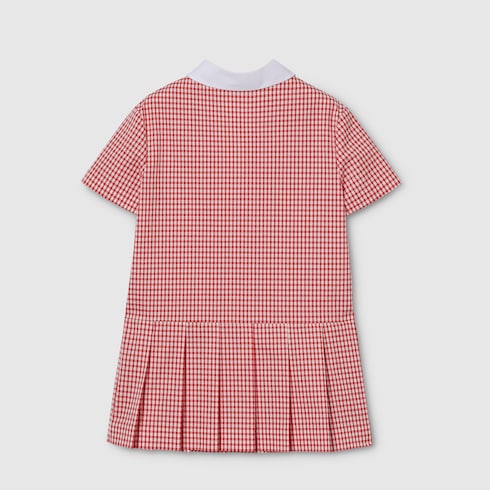 Robe pour enfant en coton vichy