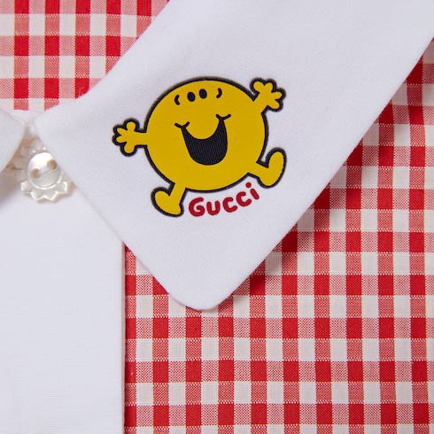 Children's gingham cotton dress