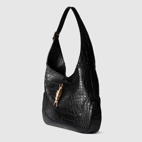Gucci Jackie 1961鳄鱼皮中号肩背包
