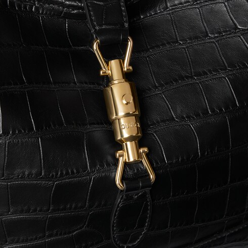 Gucci Jackie 1961鳄鱼皮中号肩背包