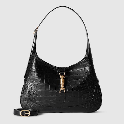 Gucci Jackie 1961鳄鱼皮中号肩背包