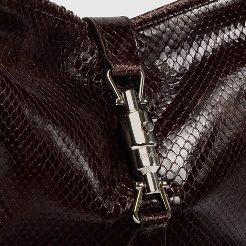 〔グッチ ジャッキー 1961〕パイソン ミディアム ショルダーバッグ