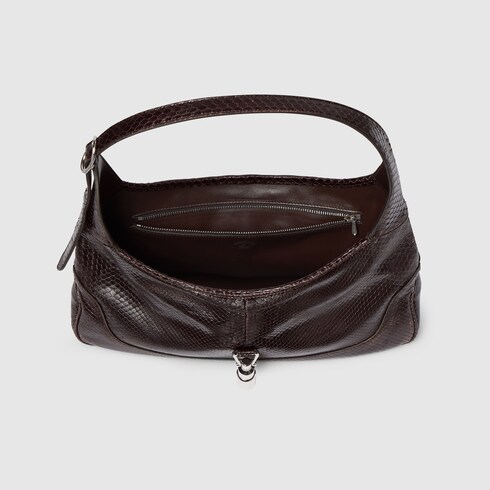 〔グッチ ジャッキー 1961〕パイソン ミディアム ショルダーバッグ