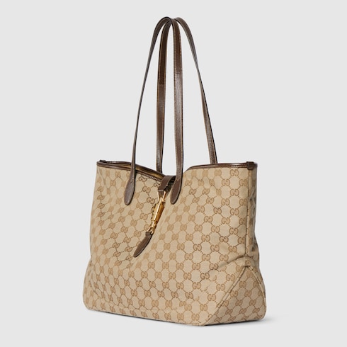 Gucci Jackie系列中号托特包