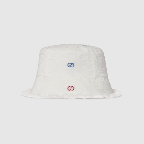 Children's GG cotton bucket hat