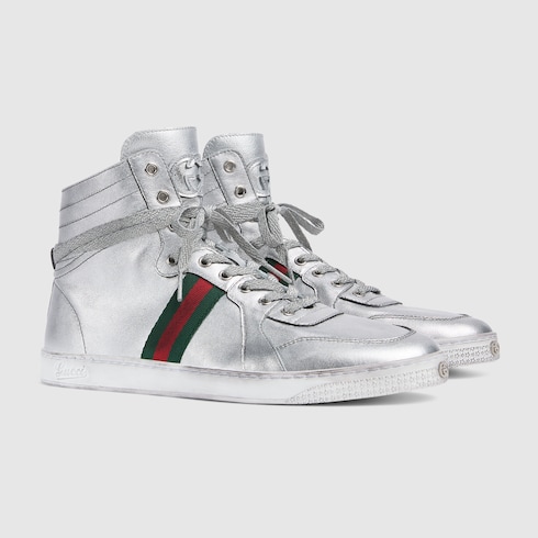 Stretch High-Top-Herrensneaker