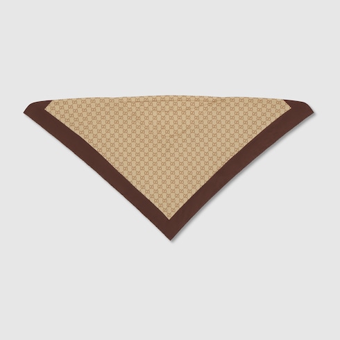 Cerchietto in twill di seta con stampa