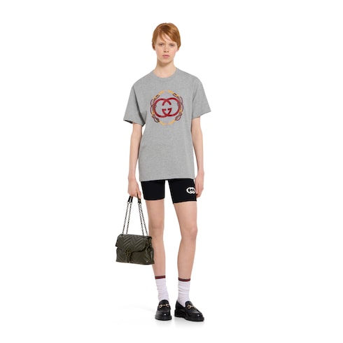 T-Shirt aus Baumwolljersey mit Print