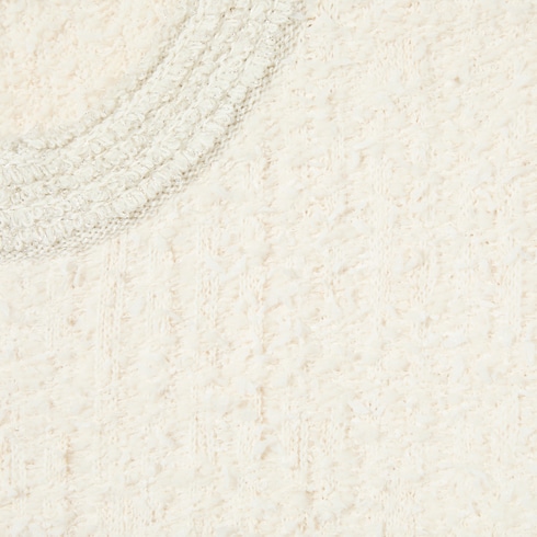 Wool lamé bouclé dress