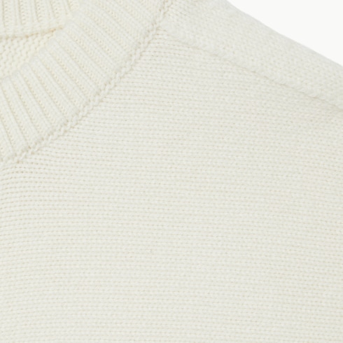 Chaqueta de punto de cashmere de lana con Horsebit