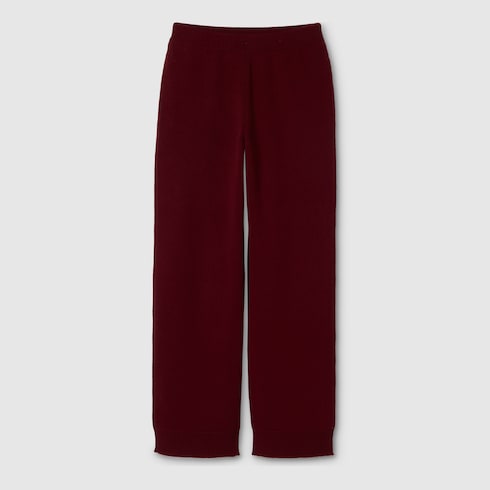 Pantalone leisure in lana cashmere