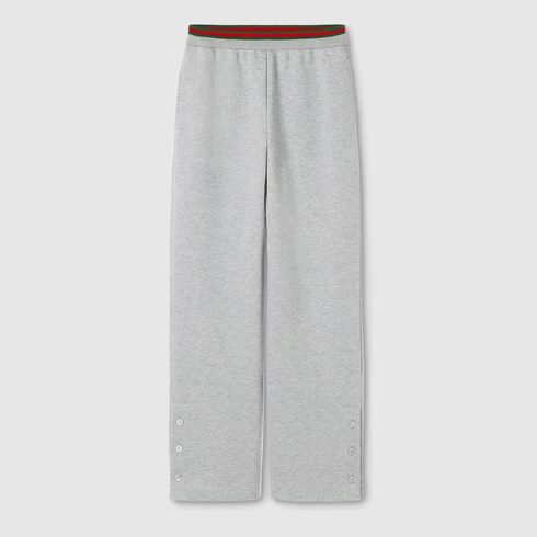 Cotton jersey leisure trousers