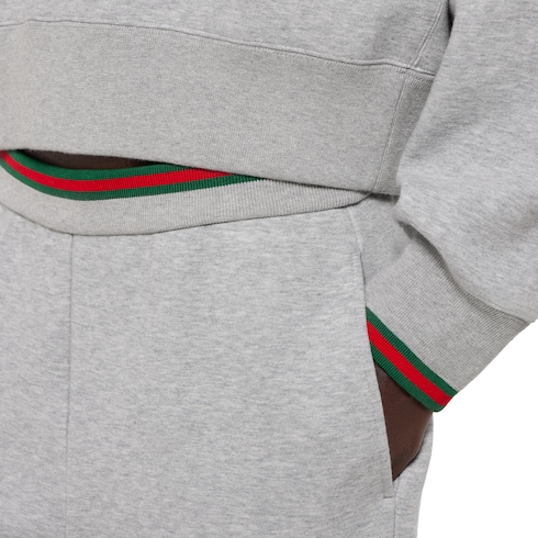 Cotton jersey leisure trousers