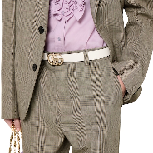 Prince of Wales wool trousers