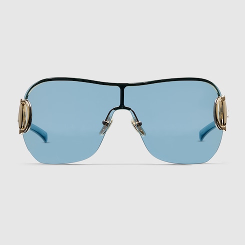 Lunettes de soleil masque sans monture